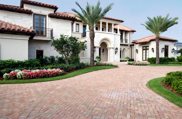 Permeable Paver Driveway in Bardmoor, FL